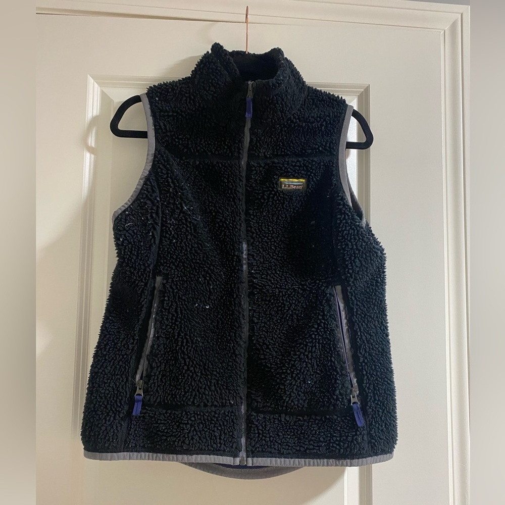 Black L.L. Bean Vest